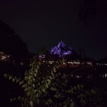 Mount Everest bei Dunkelheit