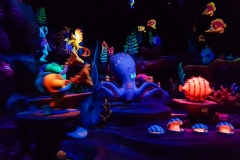 Bunte Unterwasserwelt mit einer Krake und anderen Fischen
