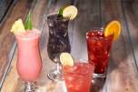 Vier verschiedene Cocktails aus dem Restaurant Centertown Market Vier verschiedene Cocktails aus dem Restaurant Centertown Market