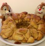 Chip und Dale mit einem Sticky Bun