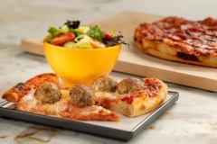 Meatball Pizza