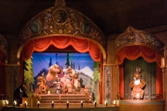 Country Bears auf der Bühne