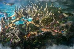 Concept Art des Avatar Bereiches für Disneyland Concept Art des Avatar Bereiches für Disneyland