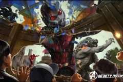 Ant-Man auf einem Concept Art zu Avengers Infinity Defense Ant-Man auf einem Concept Art zu Avengers Infinity Defense