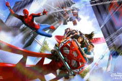 Spider Man-Achterbahn für Shanghai Disneyland Spider Man-Achterbahn für Shanghai Disneyland
