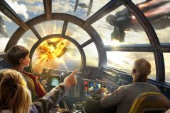 Cockpit des Millenium Falcon für die neue Mission Cockpit des Millenium Falcon für die neue Mission