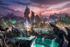 Concept Art zum Villains Land im Magic Kingdom Concept Art zum Villains Land im Magic Kingdom