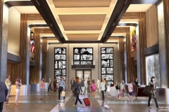 Konzeptzeichnung der Lobby