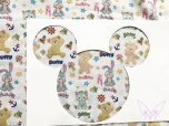 Mickey Mouse Kopf mit Duffy Muster