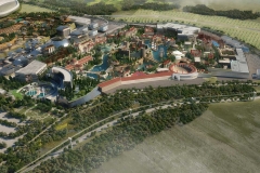 Der Themenpark von Elysium City