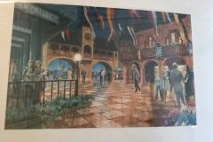 Pavillon Konzepte von Harper Goff (© The Walt Disney Company - via DisneyDocs)