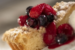 Mixed Berry Buttermilk Cake