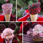 Verschiedene Eisspezialitäten