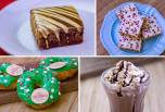 Kuchen, Donuts und Eis Kuchen, Donuts und Eis