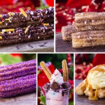 verschiedene Churro-Varianten