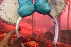 Minnie Mouse Ohren im Frozen Look