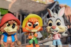 Funko Pops mit den Figuren von Splash Mountain