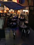 Blick von oben auf das Galadinner beim Presseevent Blick von oben auf das Galadinner beim Presseevent