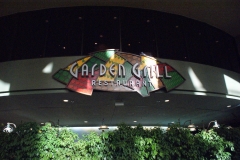 Schild Garden Grill Restaurant