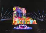 Goofy´s Incredible Christmas Projektionen am Tower Goofy´s Incredible Christmas Projektionen am Tower