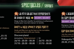 Übersicht über die Halloween Shows