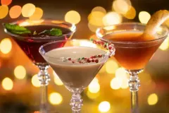 Weihnachtliche Cocktails zum Jollywood Nights Event