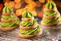 Christmas Tree Cookie Stack