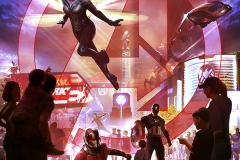 Das Marvel Land in Hongkong Disneyland