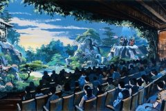 Konzeptzeichnung für die Attraktion Meet the World (© The Walt Disney Company)