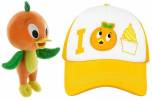 Orange Bird Stofftier und Baseballmütze