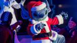 Stitch im Weihnachtsmannkostüm Stitch im Weihnachtsmannkostüm