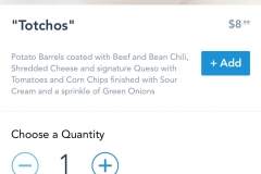 Totchos als Mobile Order
