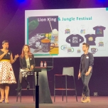 Präsentation des Merchandise zum Lion King & Jungle Festival