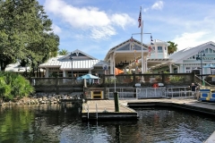 Anleger des Old Key West Resorts vom Wasser aus gesehen