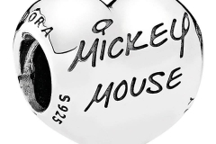 Pandora Charm mit der Unterschrift von Mickey Mouse