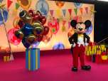 Mickey Mouse bei seiner Geburtstagsparty Mickey Mouse bei seiner Geburtstagsparty
