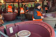 Drehrad in der Gondel