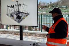 Plattform für Showelemente