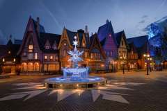 Brunnen am Marktplatz von Arendelle