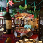 Blick in den Gastraum des Restaurants