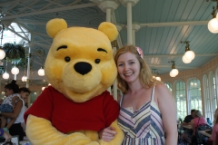Winnie Puuh und Lara  im Crystal Palace