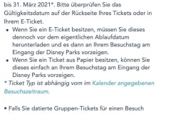 Informationen zur Schließung von Disneyland Paris wegen Corona