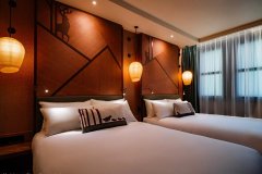 Sequoia Lodge neues Zimmerdesign mit Betten