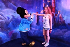 Treffen mit Mickey Mouse in Shanghai