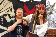 Treffen mit Captain Jack Sparrow in Disneyland Shanghai