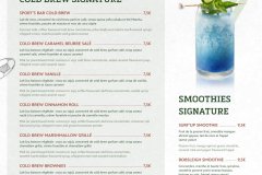 Sports Bar Smoothies & Cold Brew Sports Bar Smoothies & Cold Brew