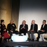 Robert Blalack (Oscar Preisträger für die Special Effects bei Episode IV), Robert Watts (Produzent von u. a. Star Wars Episode VI, Roger Rabbit, Produktionsleiter von 2001: Odyssee im Weltraum), Boba Fett Darsteller Jeremy Bulloch und Star Wars Experte Patrice Girod.