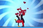 Surprise Mickey: Mickey und Minnie geben sich ein Küsschen Surprise Mickey: Mickey und Minnie geben sich ein Küsschen