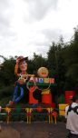 Eingang Toy Story Land mit Cowboy Woody