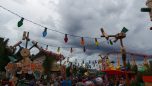 Lichterkette und Toy Story Land Dekoration